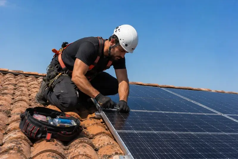 Maintenance et monitoring de panneaux solaires à Thorigné-d'Anjou
