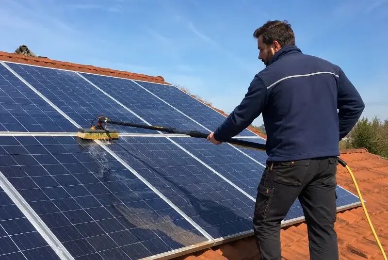 Nettoyage et entretien de panneaux solaires à Thorigné-d'Anjou